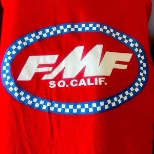 Mens FMF racing tshirt. Worn once, excellent new condition. Smoke free home.